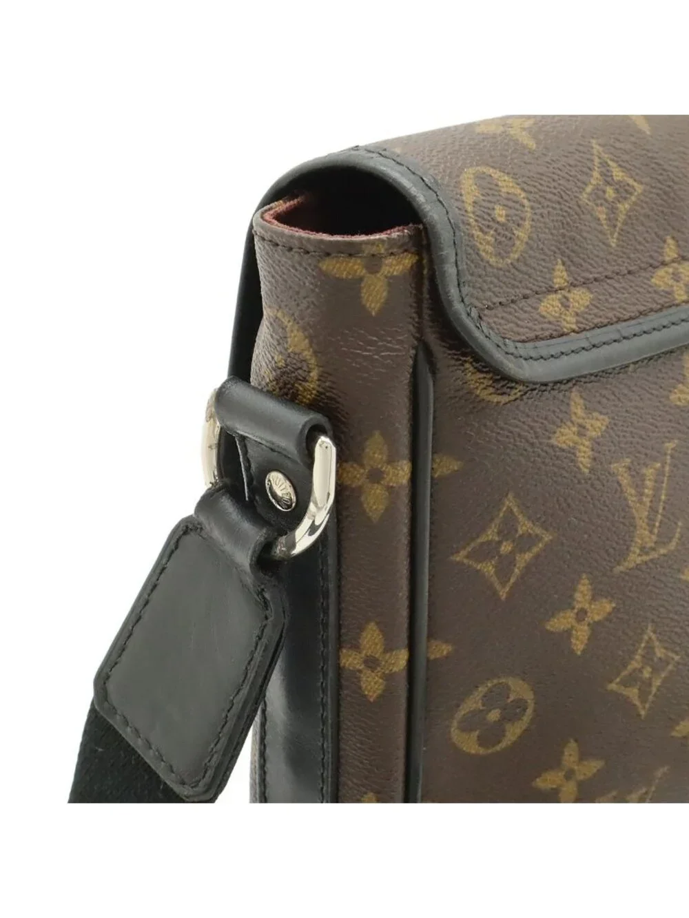 Louis Vuitton Monogram Macassar Bus PM Shoulder Bag Pochette